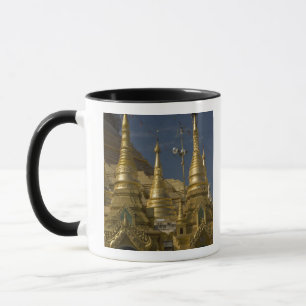 Asia, Myanmar, Yangon. Golden stupa of Shwedagon Mug