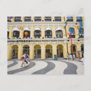 Asia, North-East Asia, China, Macau, Macao, Postcard