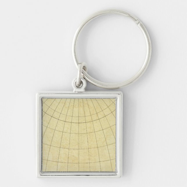 Asia Outline Key Ring (Front)