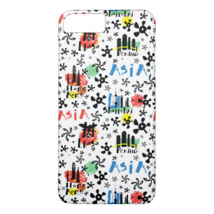 Asia   Symbols Pattern Case-Mate iPhone Case