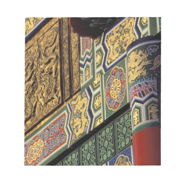 Asia, Taiwan, Taipei. The Grand Hotel, main Notepad (Front)