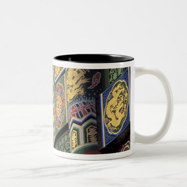 Asia, Taiwan, Taipei. The Grand Hotel, main Two-Tone Coffee Mug (Right)