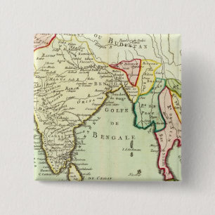 Asia, Thailand 15 Cm Square Badge