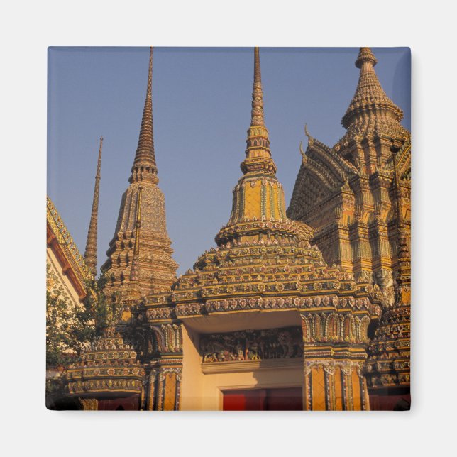 Asia, Thailand, Bangkok, Wat Po, city's oldest Magnet (Front)