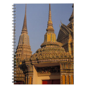 Asia, Thailand, Bangkok, Wat Po, city's oldest Spiral Notebook