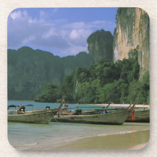 Asia, Thailand, Krabi. West Railay Beach, Coaster