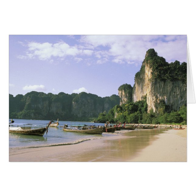 Asia, Thailand, Krabi. West Railay Beach, long (Front Horizontal)
