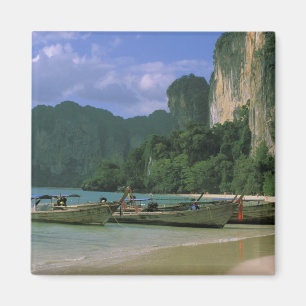 Asia, Thailand, Krabi. West Railay Beach, Magnet