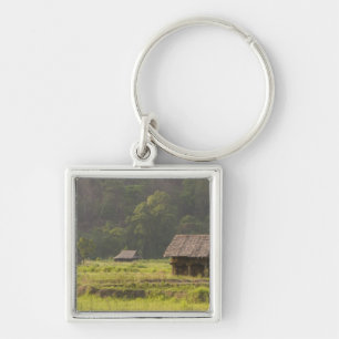 Asia, Thailand, Mae Hong Son, Rice huts in the Key Ring