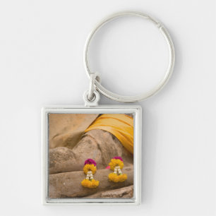 Asia, Thailand, Siam, Buddha at Ayutthaya 2 Key Ring
