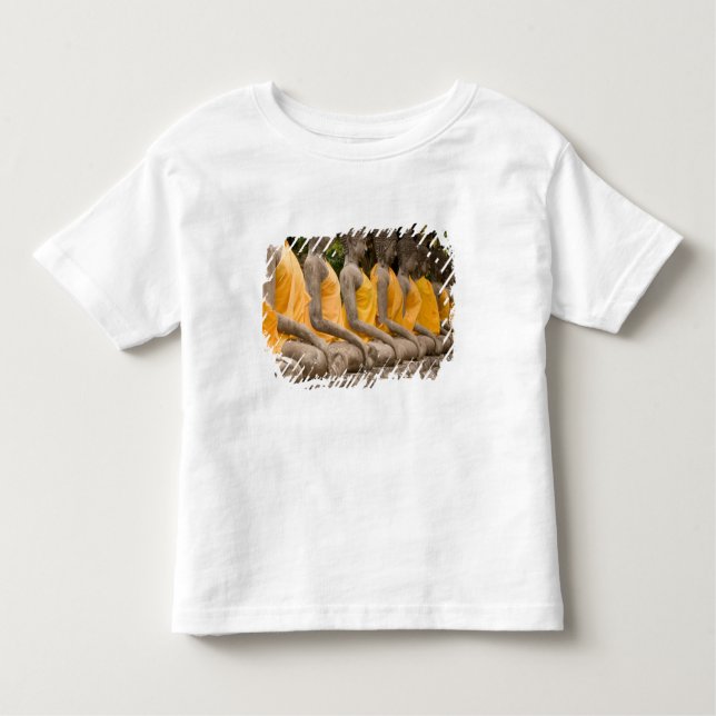 Asia, Thailand, Siam, Buddhas at Ayutthaya Toddler T-Shirt (Front)
