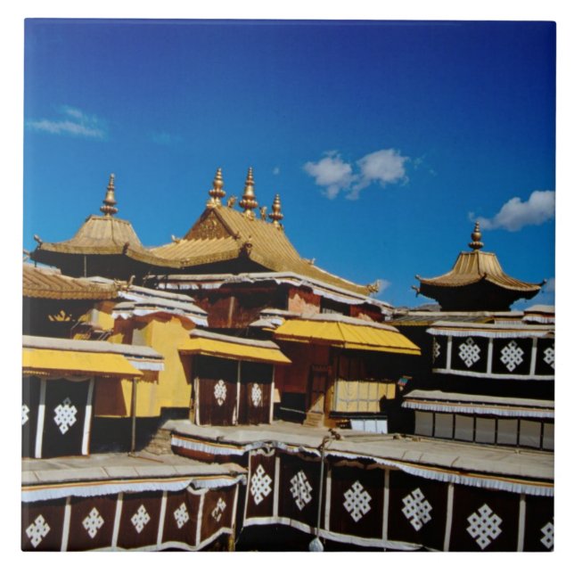 Asia, Tibet, Lhasa, Potala Palace aka Red Tile (Front)