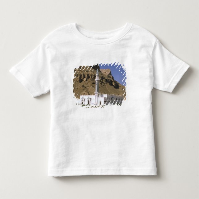 Asia, Yemen, Tarim. White mosque. Toddler T-Shirt (Front)