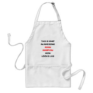 asian american mum, awesome standard apron
