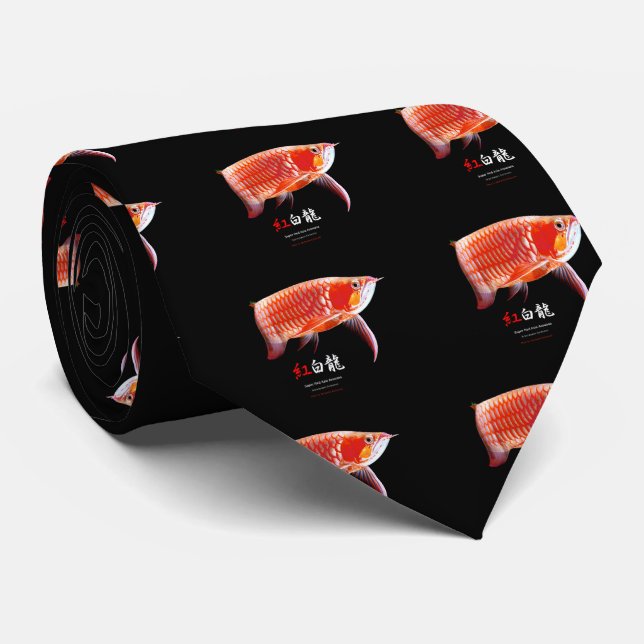 Asian Arowana Tie (Rolled)