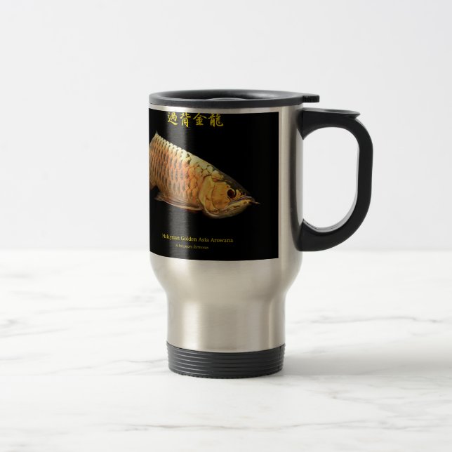 Asian Arowana Travel Mug (Right)