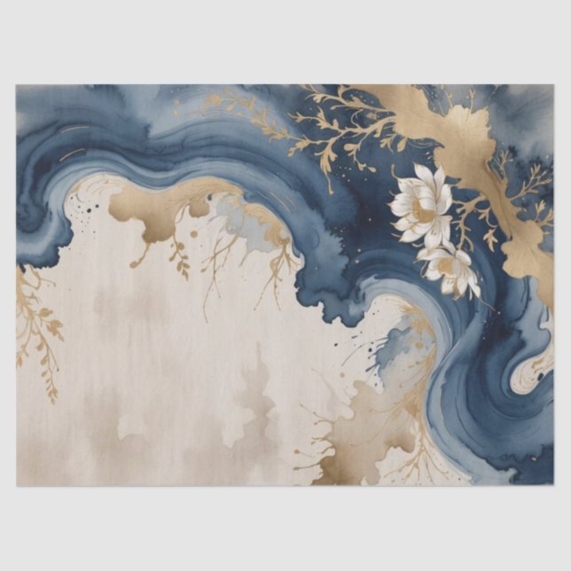 Asian Art Print  Tissue Paper (Front)