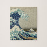 Asian Art - The Great Wave off Kanagawa Jigsaw Puzzle<br><div class="desc">Asian Art - The Great Wave off Kanagawa The Great Wave off Kanagawa (神奈川沖浪裏),  also known as The Great Wave or simply The Wave,  by the Japanese ukiyo-e artist Hokusai. as part of Hokusai's series Thirty-six Views of Mount Fuji (富嶽三十六景).</div>