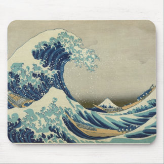 Asian Art - The Great Wave off Kanagawa Mouse Pad