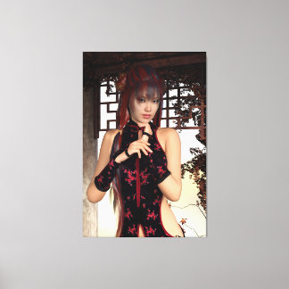 Asian Beauty Canvas Print