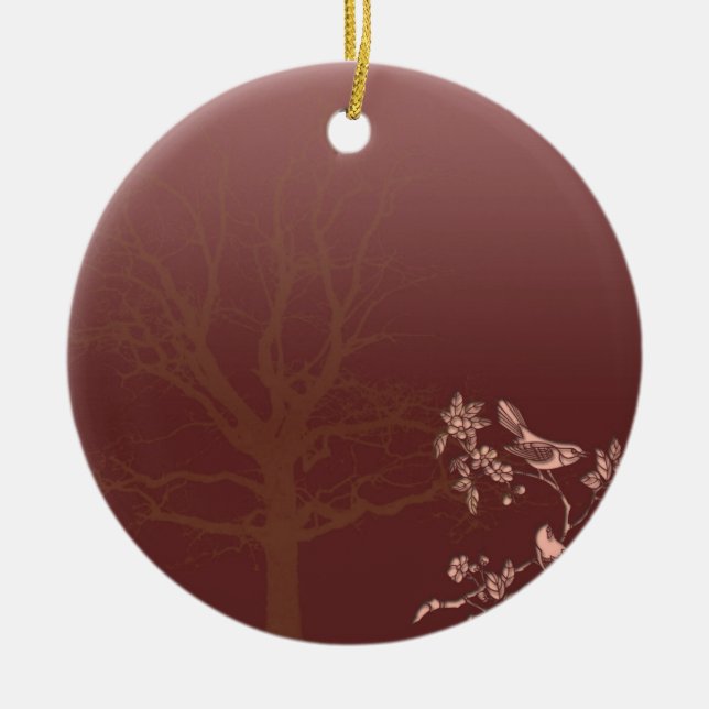 Asian Beauty Ornament (Front)