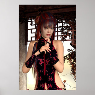 Asian Beauty Poster