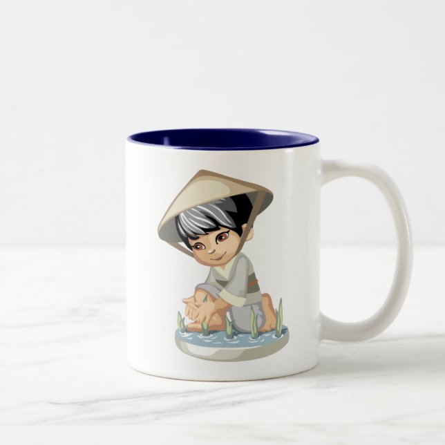 Asian Boy Mug (Right)