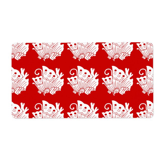 Asian Butterfly Japanese Kamon Design (Front)
