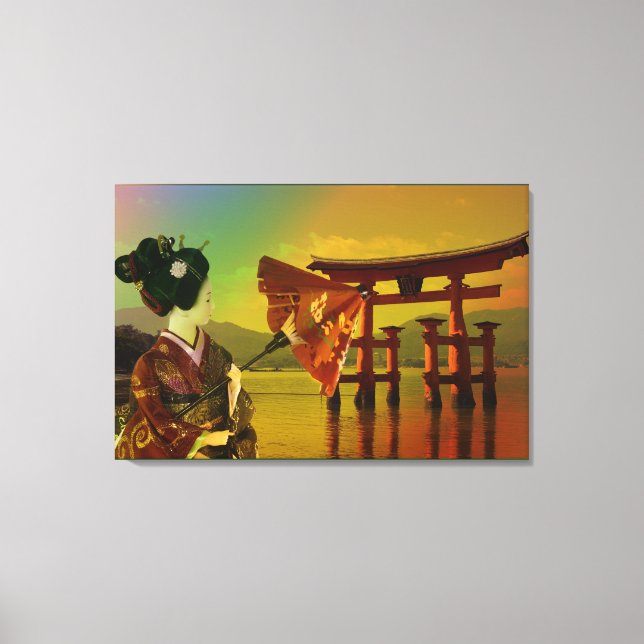 Asian Canvas Print (Front)