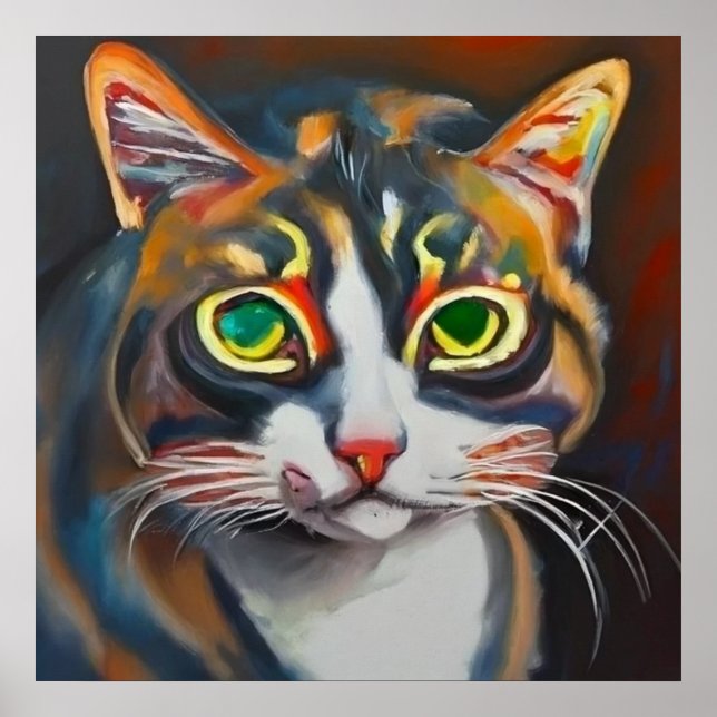 Asian Cat  Poster (Front)