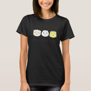 Asian Chinese Dishes Food Restaurant Dim Sum Eat T-Shirt