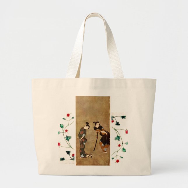 Asian Couple Tote Bag (Front)