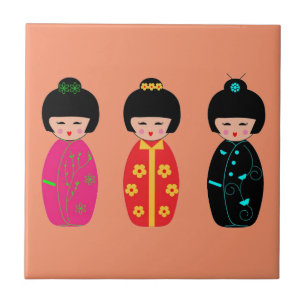 Asian Dolls Tile
