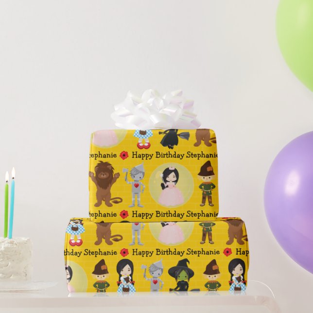 Asian Dorothy of OZ  Wrapping Paper (Party Gifts)