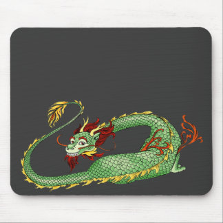 Asian Dragon Cartoon Mouse Pad
