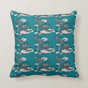 Asian Dragon Cushion