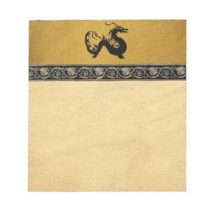 Asian Dragon Notepad