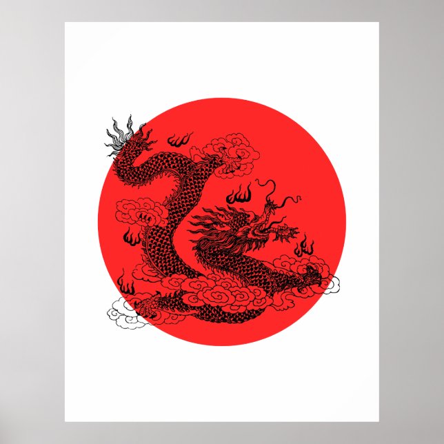Asian Dragon Poster (Front)