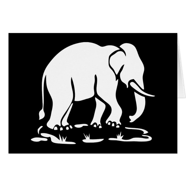 Asian Elephants Ahead Thai Elephant Trekking Sign (Front Horizontal)