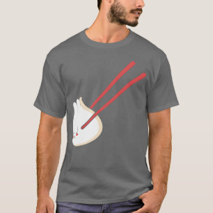 Asian Food Chinese Foodie Funny Dim Sum Chopstick T-Shirt