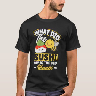 Asian Food Cuisine Sushi Wasabi T-Shirt