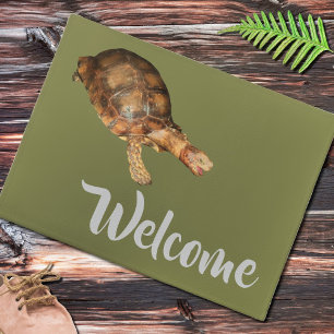 Asian  Forest Tortoise - Welcome Doormat