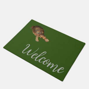 Asian Forest Tortoise - Welcome no2 Doormat
