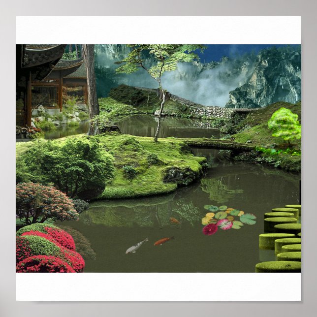 ASIAN GARDEN POSTER (Front)