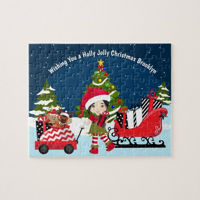 Asian Girl Elf Jigsaw Puzzle (Horizontal)
