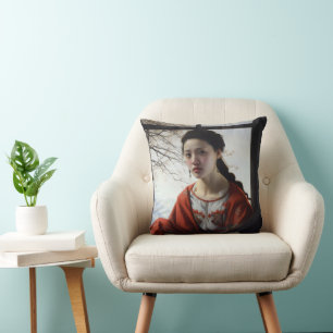 Asian Girl Realism Cushion