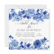Asian Influence Blue White Floral Bridal Shower