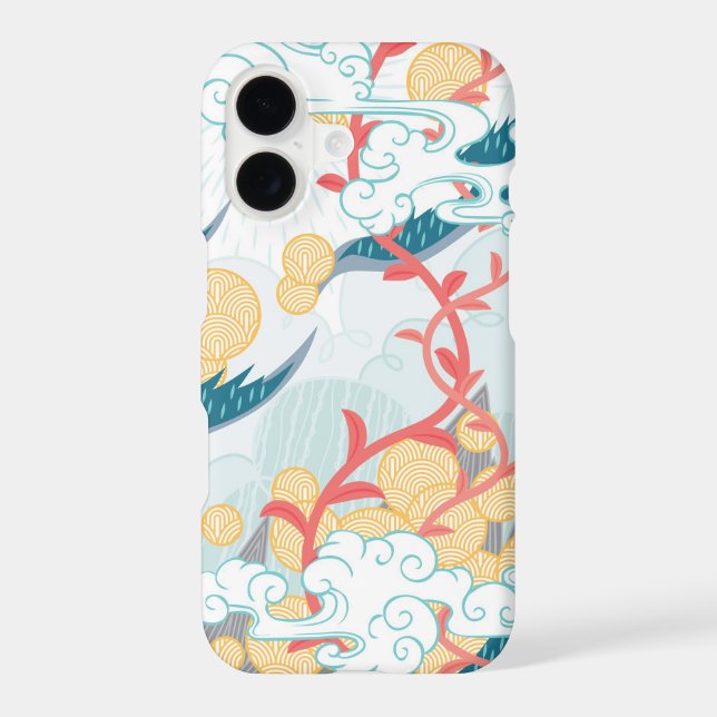 Asian Inspired Nature Pattern (Back)