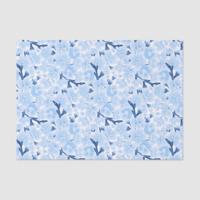 Asian Japanese Cherry Blossom Tissue Paper (Front)