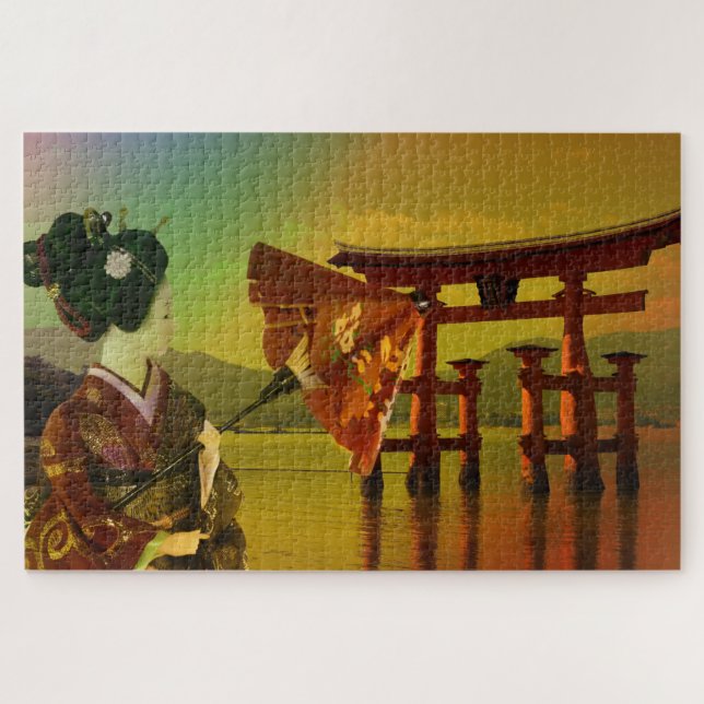Asian Jigsaw Puzzle (Horizontal)